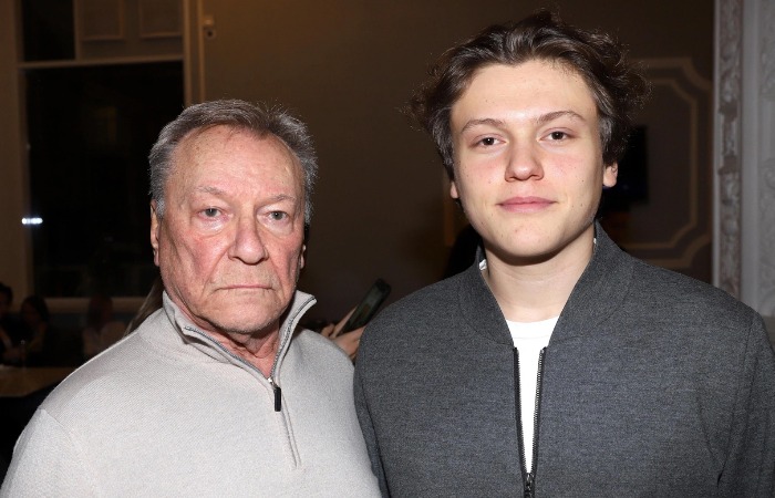 Сергей Шакуров с сыном Маратом.