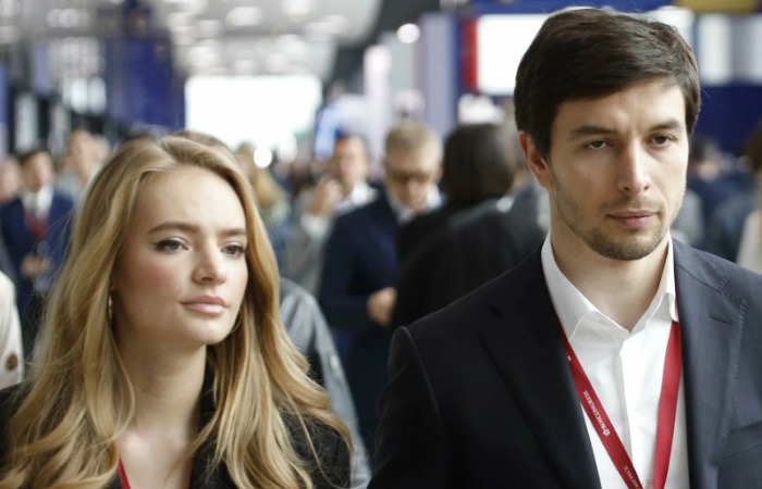 Елизавета Пескова и Руслан Голбазов.