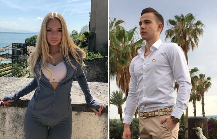 Елизавета Пескова и Даниил Ромашов.