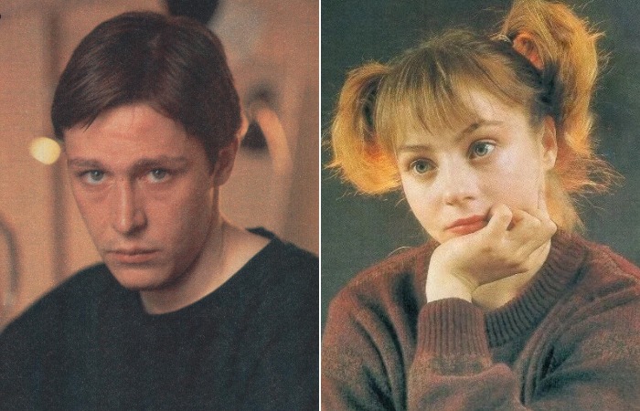 Михаил Ефремов и Евгения Добровольская в молодости.