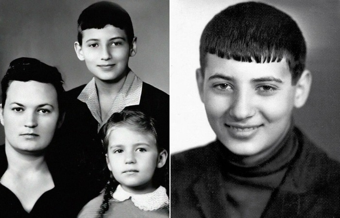 Игорь Крутой в детстве с мамой и сестрой. Игорь Крутой в детстве с мамой и сестрой.