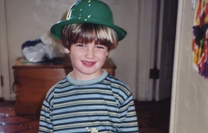 Патрик Шварценеггер в детстве. Патрик Шварценеггер в детстве.