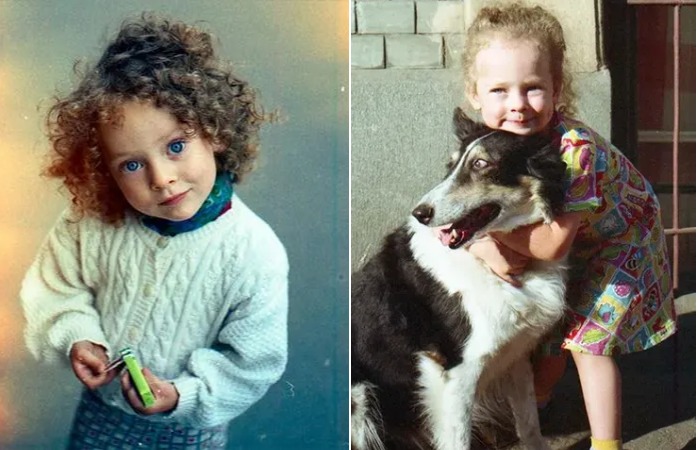 Аглая Тарасова в детстве. Аглая Тарасова в детстве.