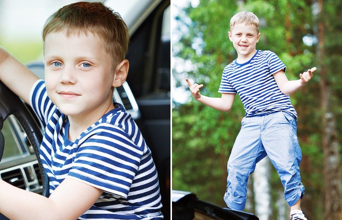 Ваня Дмитриенко в детстве.