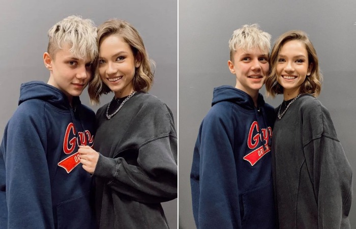 Ваня Дмитриенко и Лиза Костякина.