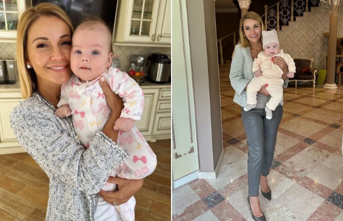 Ольга Орлова с дочкой Аней. Ольга Орлова с дочкой Аней.