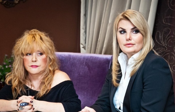 Алла Пугачева и Ирсон Кудикова. Алла Пугачева и Ирсон Кудикова.