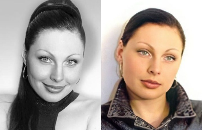 Наталья Бочкарева в молодости. 