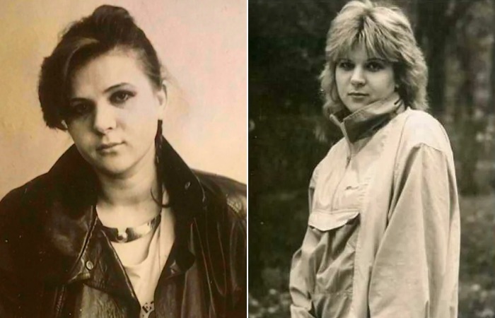 Ирина Основина в молодости.