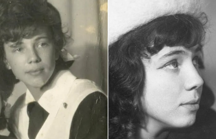 Лариса Рубальская в молодости.