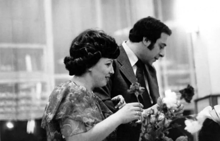 Лариса Рубальская и Давид Розенблат.