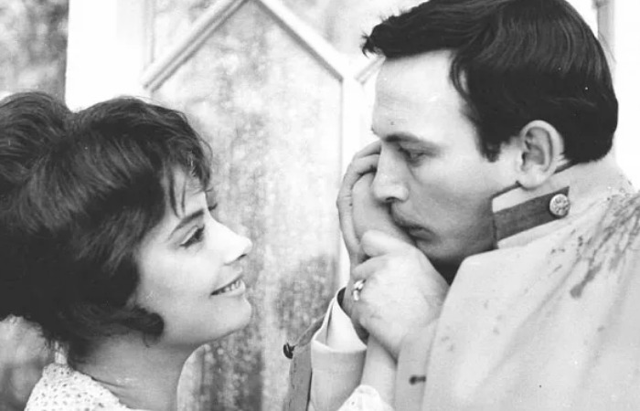 Татьяна Самойлова и Василий Лановой. Татьяна Самойлова и Василий Лановой.