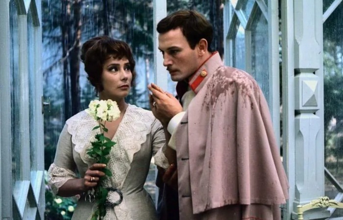 Татьяна Самойлова и Василий Лановой. Татьяна Самойлова и Василий Лановой.