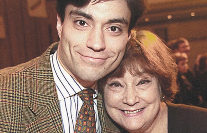 Татьяна Самойлова с сыном. Татьяна Самойлова с сыном.