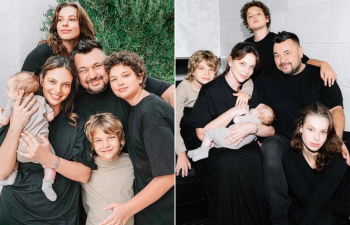 Сергей Жуков с семьей. Сергей Жуков с семьей.