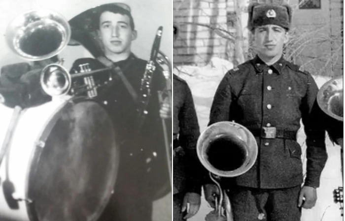 Сергей Степин в молодости.