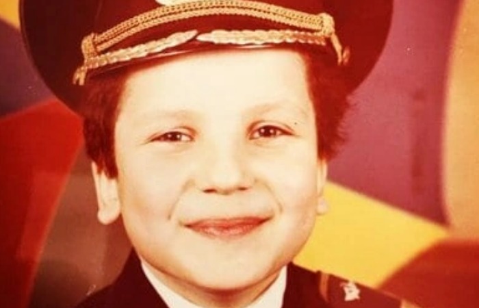 Дмитрий Позов в детстве.