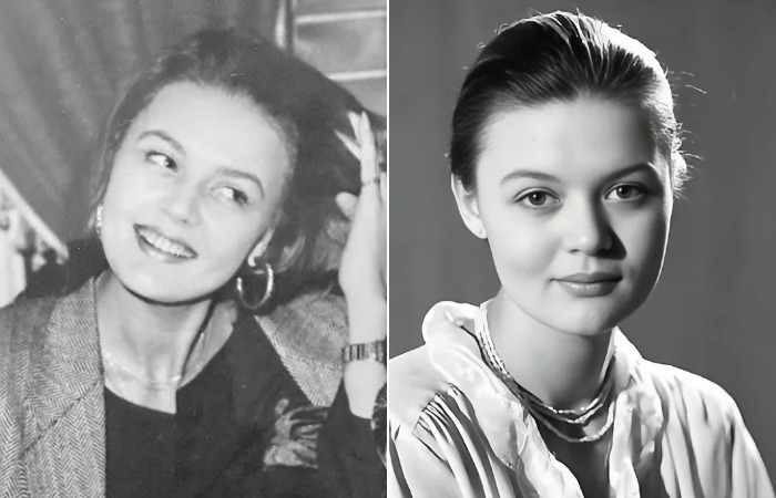 Юлия Меньшова в молодости.