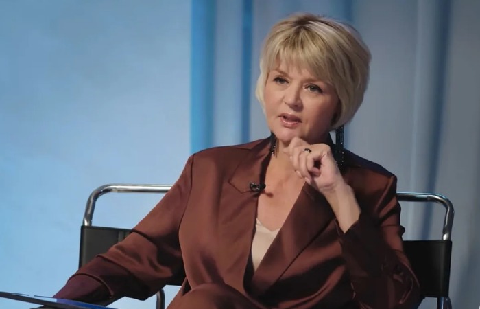 Юлия Меньшова в молодости.