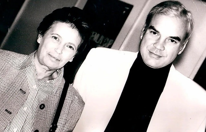 Владимир Молчанов с сестрой.