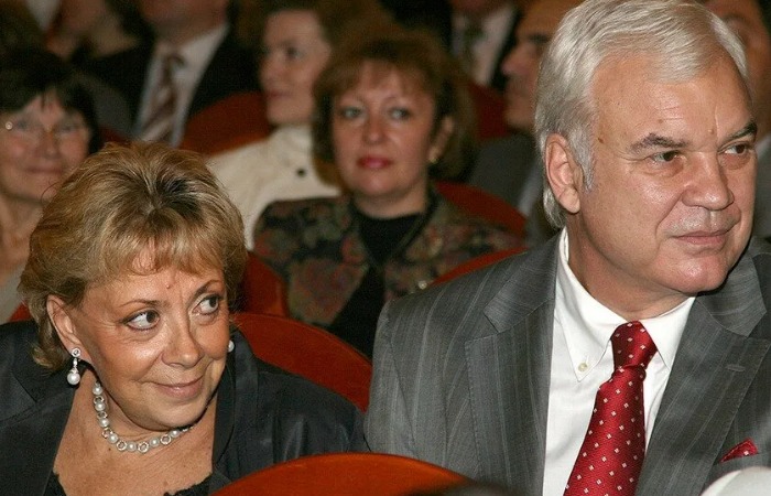 Владимир Молчанов с женой.