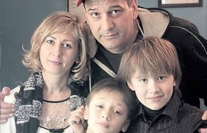 Ярослав Бойко с семьей.