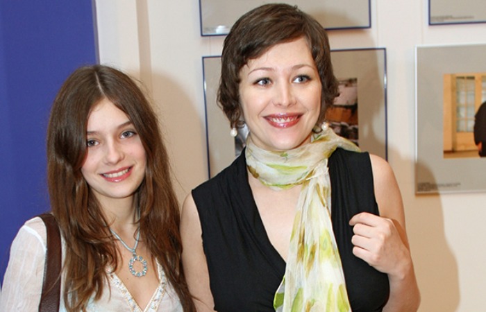 Екатерина Волкова с дочкой Валерией.