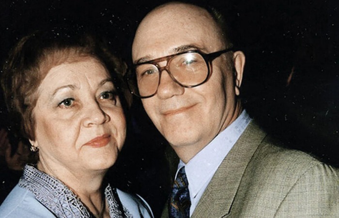 Леонид Куравлев с женой. Леонид Куравлев с женой.