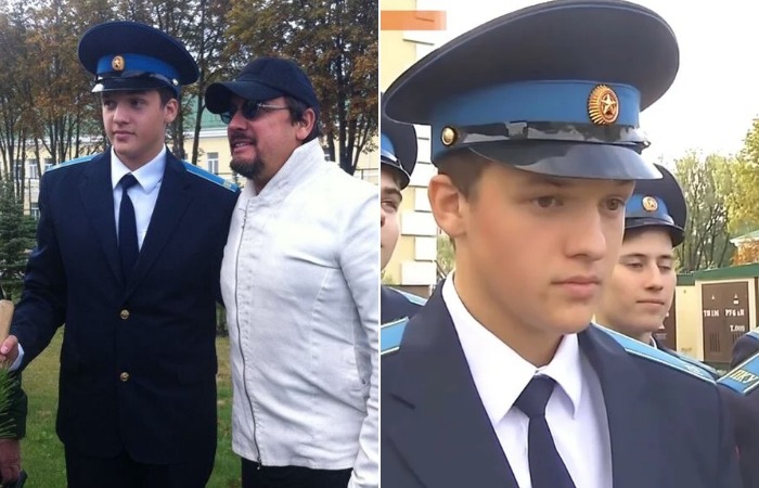 Стас Михайлов с сыном Никитой. Стас Михайлов с сыном Никитой.