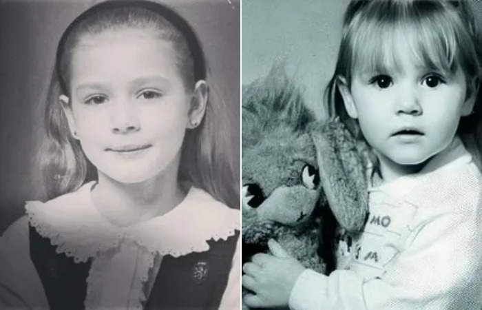 Мария Кожевникова в детстве.