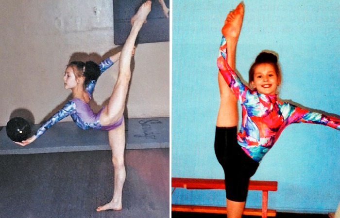 Мария Кожевникова в детстве.