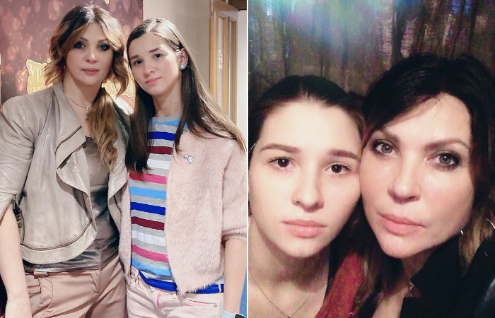 Светлана Назаренко с дочкой. Светлана Назаренко с дочкой.