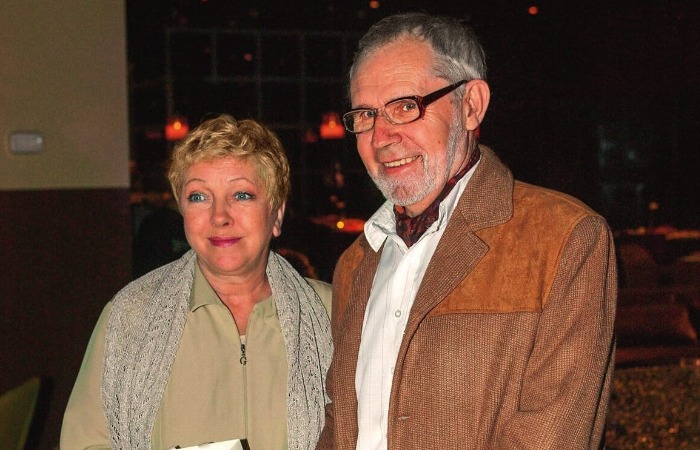 Ольга Волкова с Владимиром Ховралевым. Ольга Волкова с Владимиром Ховралевым.