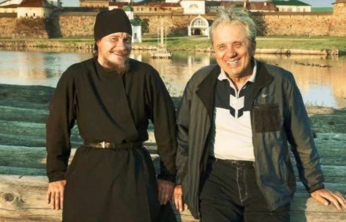 Евгений Стеблов с сыном. Евгений Стеблов с сыном.