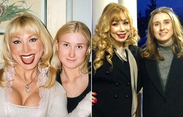 Маша Распутина с Лидой. Маша Распутина с Лидой.