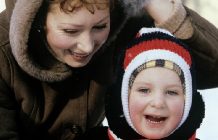 Татьяна Васильева с сыном. Татьяна Васильева с сыном.