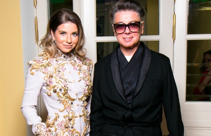 Галина Юдашкина с отцом. Галина Юдашкина с отцом.