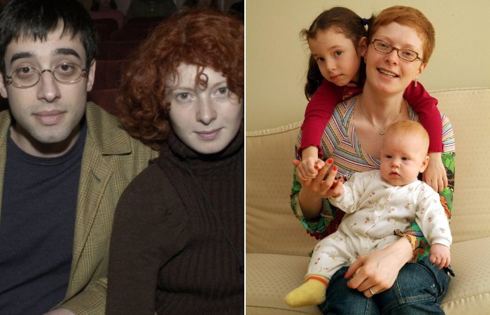 Амалия Мордвинова с Александром Гольданским, Ханной и Дианой. Амалия Мордвинова с Александром Гольданским, Ханной и Дианой.