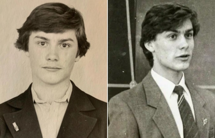 Сергей Белоголовцев в молодости.