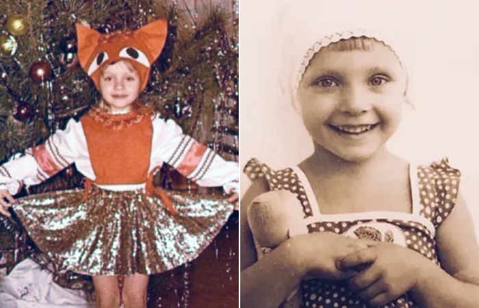 Наталья Варвина в детстве. Наталья Варвина в детстве.
