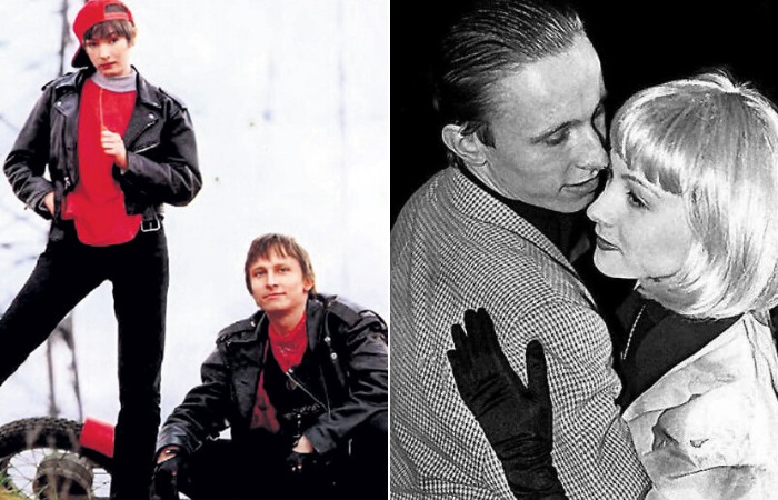 Ксения Качалина и Иван Охлобыстин. Ксения Качалина и Иван Охлобыстин.