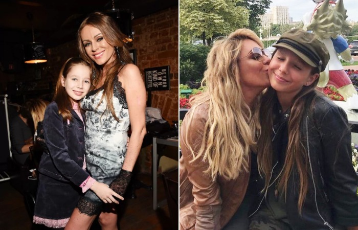 Юлия Началова с Верой.