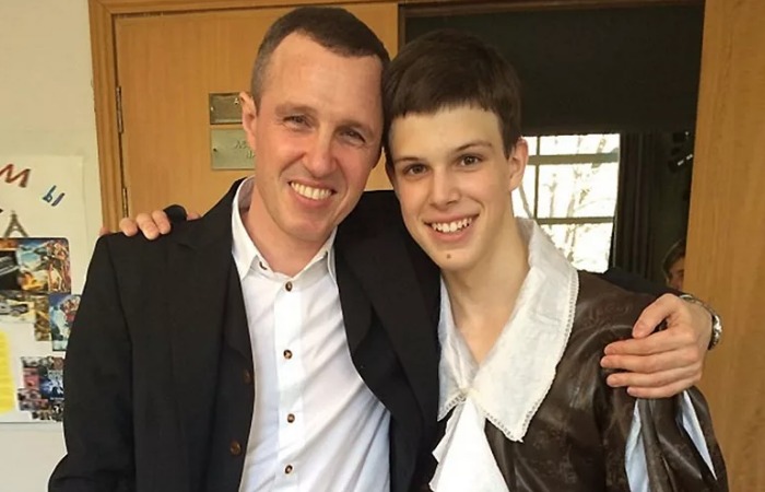 Григорий Верник с отцом. Григорий Верник с отцом.