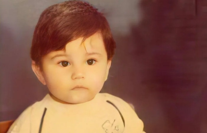 Артем Умрихин в детстве.