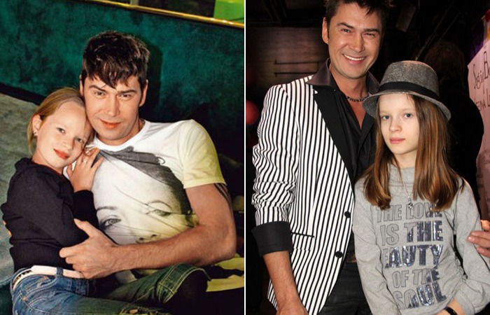 Владимир Политов с дочкой.