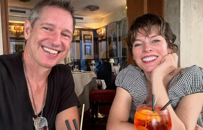 Пол Андерсон и Милла Йовович.