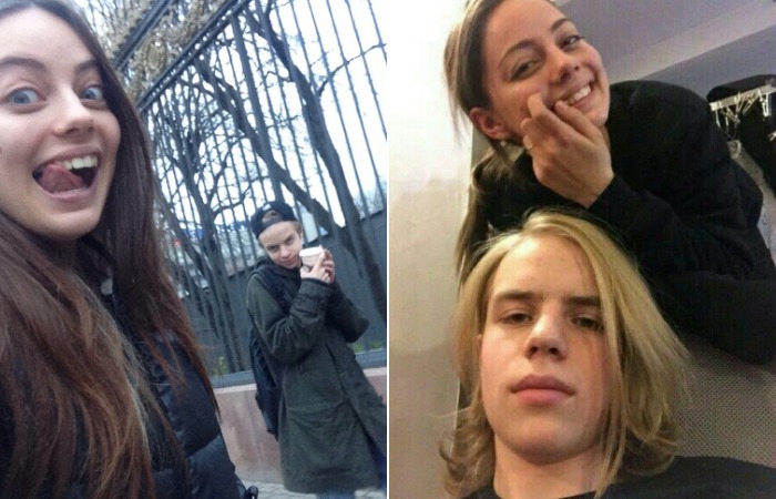 Катя Кищук и Глеб Голубин.