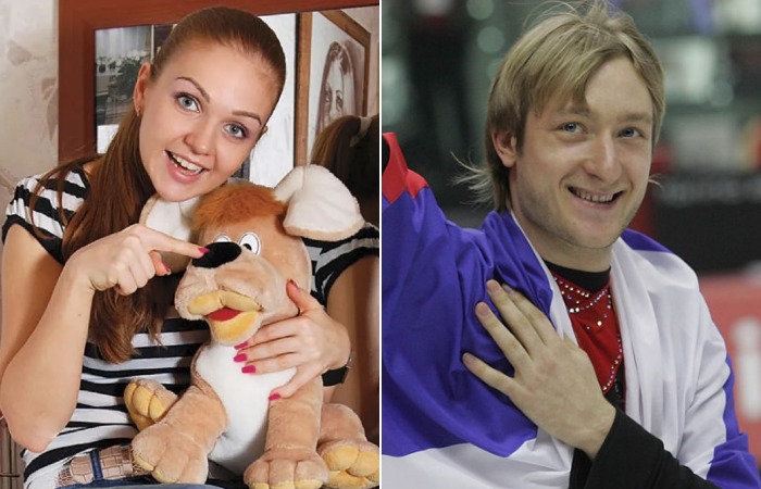 Марина Девятова и Евгений Плющенко.