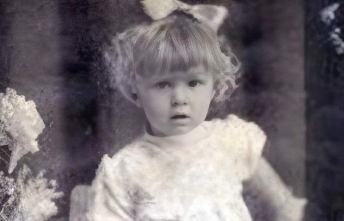 Надежда Бабкина в детстве.