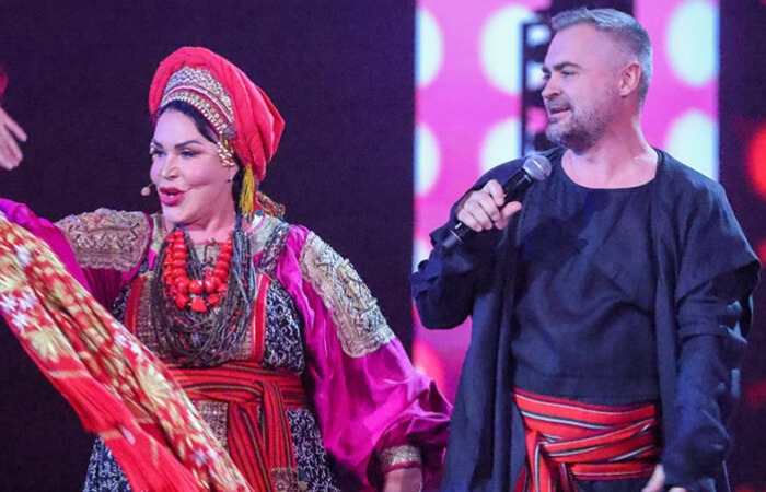 Надежда Бабкина и Евгений Гор.